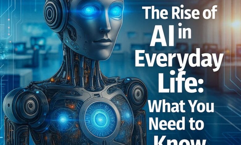 The Rise of AI in Everyday Life: What You Need to Know.