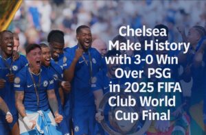 Chelsea Make History with 3-0 Win Over PSG in 2025 FIFA Club World Cup Final